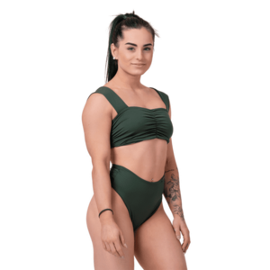 Miami Retro Green bikini felső – NEBBIA kép