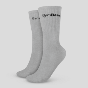 GymBeam 3/4 Socks 3Pack zokni Grey kép