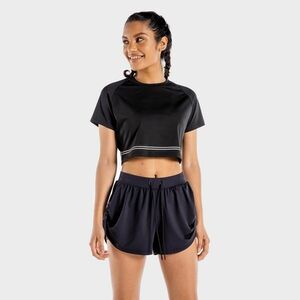 Flux Onyx női crop top - SQUATWOLF kép