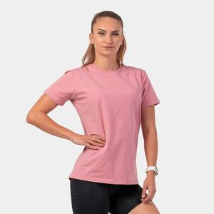 NEBBIA Women‘s T-shirt Invisible Logo Old Rose kép