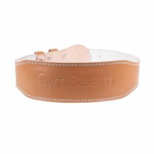 GymBeam Fitness Leather Belt Brown kép