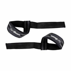 GymBeam Lifting Straps Black & Grey kép