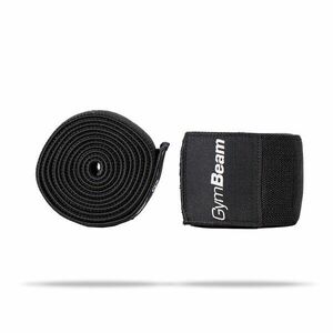 GymBeam Knee Wraps FIRM Black kép