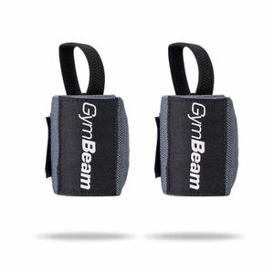 GymBeam Wrist Wraps FIRM Dark Grey kép