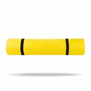 Gymbeam Yoga Mat Dual Grey Yellow kép