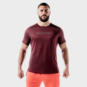 SQUATWOLF Men‘s T-shirt LAB360º Recycled Mesh Tee Tawny Port kép