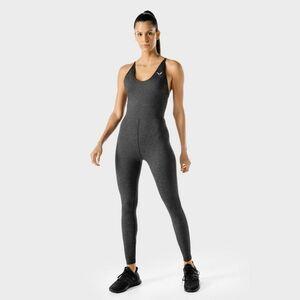 SQUATWOLF Women‘s overal Strappy Catsuit Black Marl kép