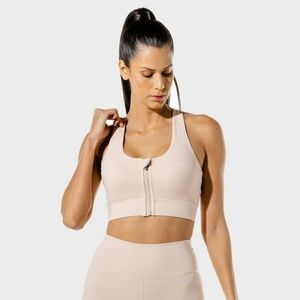 SQUATWOLF Zip Up Sports Bra Peachy Keen kép