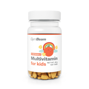 GymBeam Multivitamin rágótabletta gyerekeknek kép