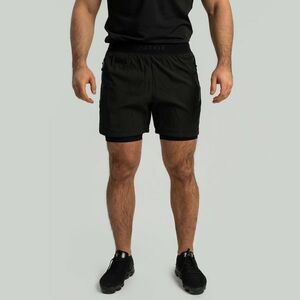 STRIX 2in1 shorts black kép