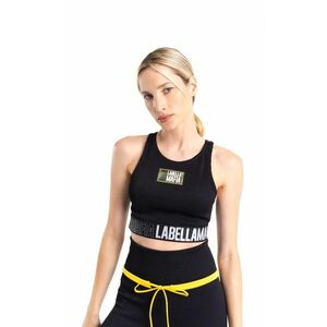 LABELLAMAFIA Sports bra Fan Black kép