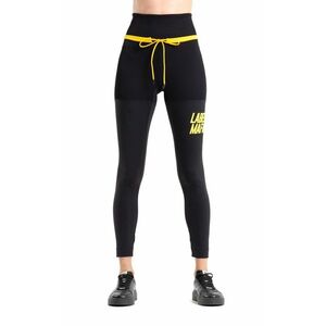 LABELLAMAFIA Women‘s leggings Fan Black kép