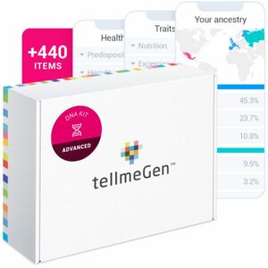 tellmeGen Advanced DNA Test Kit kép