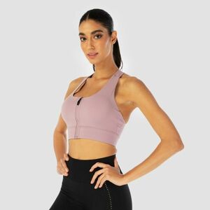 SQUATWOLF Zip Up Sports Bra Infinity Elderberry kép