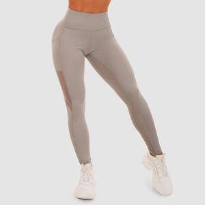 GymBeam Women‘s Leggings Mesh Panel grey kép