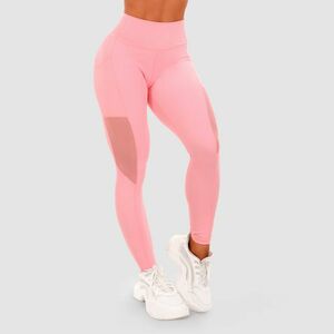 GymBeam Women‘s Leggings Mesh Panel pink kép