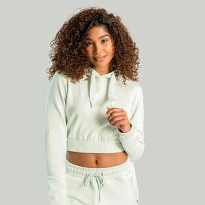 STRIX Women‘s Essential Cropped Hoodie Moon Grey kép