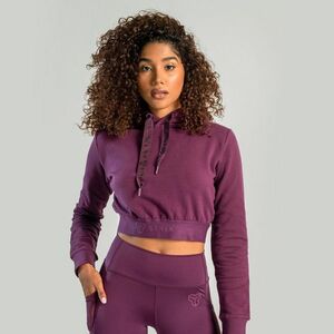 STRIX Women‘s Essential Cropped Hoodie Plum kép