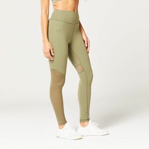 SQUATWOLF Mesh Insert női leggings Green kép