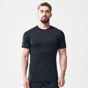 SQUATWOLF Men‘s T-shirt Vented Run Tee Black kép