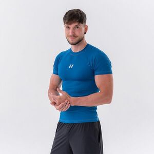 NEBBIA Men‘s T-shirt Slim-fit Blue kép