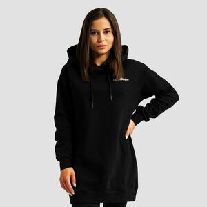 Women‘s Limitless Longline női kapucnis pulóver Black kép