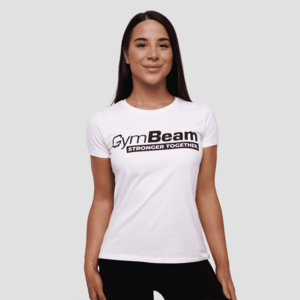 GymBeam Stronger Together női póló White kép