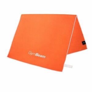 GymBeam Gyorsan száradó sporttörölköző Orange/White kép