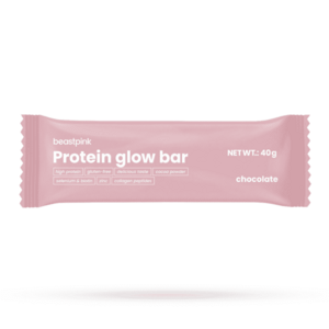 GlowBar fehérjeszelet - BeastPink kép