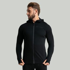 STRIX MERINO I Zip Up pulóver Black kép