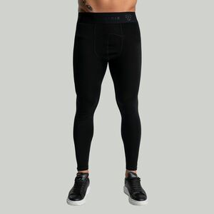 STRIX MERINO I férfi leggings Black kép