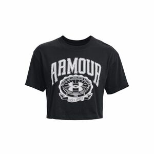 Under Armour Collegiate Crest Crop póló SS Grey kép