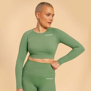 BeastPink Hyper CropTop Olivine kép