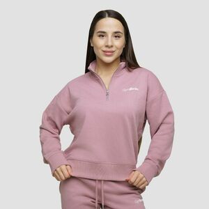 GymBeam Agile 1/2 Zip női pulóver Woodrose kép