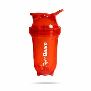 GymBeam Shaker Tritan Clear Orange 500 ml kép