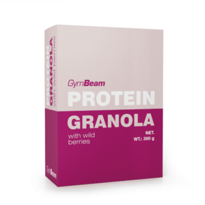 GymBeam Protein Granola with Wild Berries kép