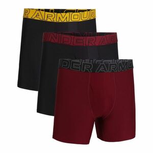 Under Armour M Perf Tech férfi boxeralsó 6in 3pack Red kép