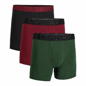 Under Armour M Perf Cotton férfi boxeralsó 6in 3pack Green kép