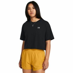 Under Armour W BOXY CROP LOGO SS női póló Black kép