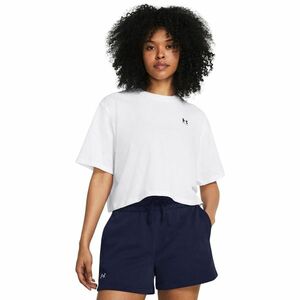 Under Armour W BOXY CROP LOGO SS női póló White kép