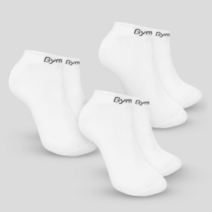 GymBeam 3Pack bokazokni White kép