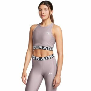 Under Armour HeatGear Rib női top Grey kép