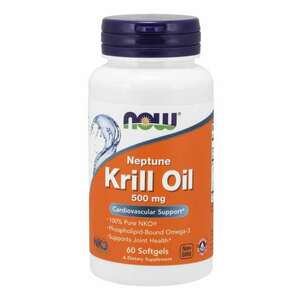 NOW Foods Neptune krill olaj 500 mg kép