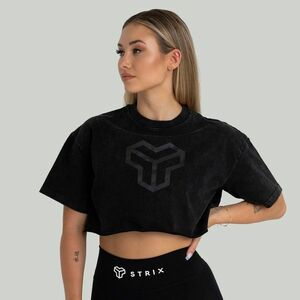 STRIX Washed női croptop Black kép