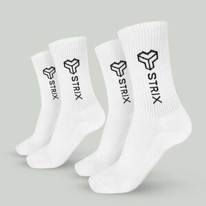 STRIX Essential Crew zokni 2Pack White kép