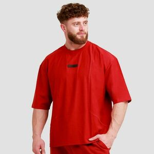 GymBeam Unstoppable oversized póló Red kép