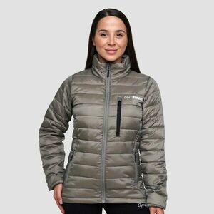 GymBeam Puffer női kabát Vetiver/Black kép