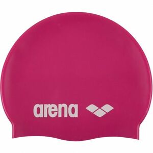 Úszósapka ARENA Clasic Silicone Cap - fuchsiová-bílá kép