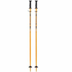 Junior síbotok BLIZZARD Race junior ski poles, orange black kép