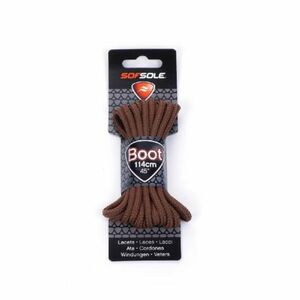 Cipőfűző SOFSOLE LACES OUTDOOR 801935 LIGHT BROWN WAXED 114 CM kép